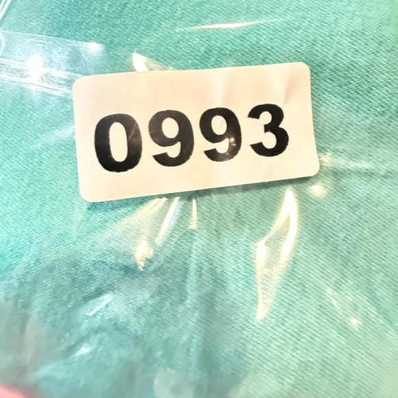 RVCA Men's Teal Short Sleeve Tee Size L - Picture 4 of 4